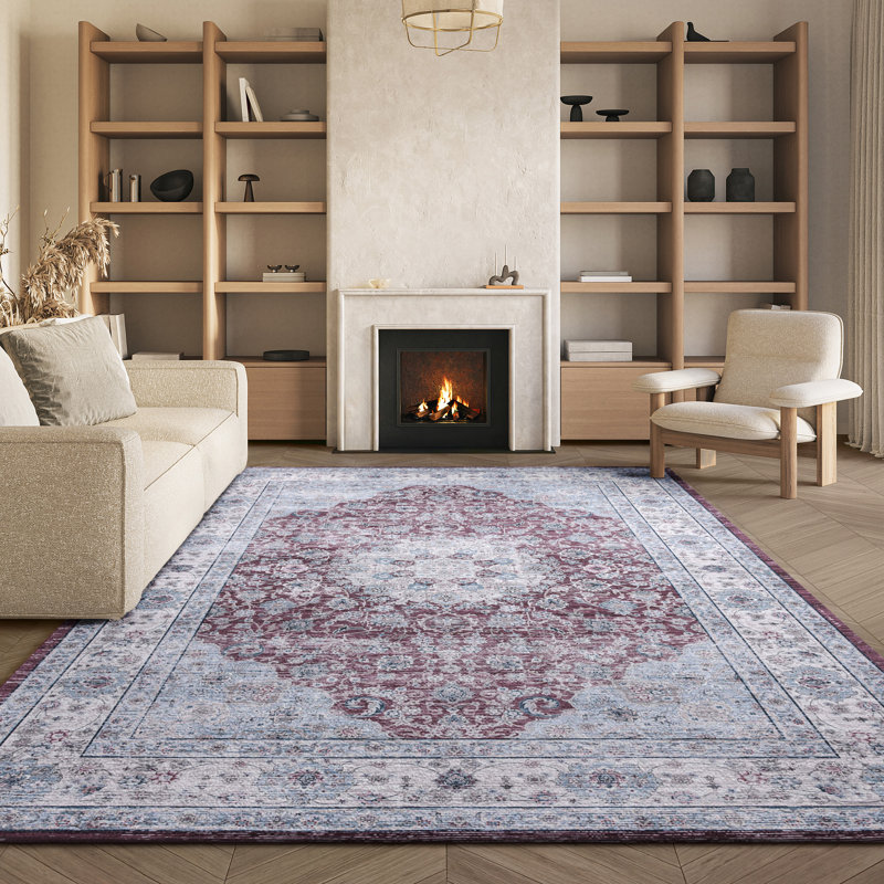 Tucson Performance Machine Washable Oriental Rug, Rectangle 8' x 10'