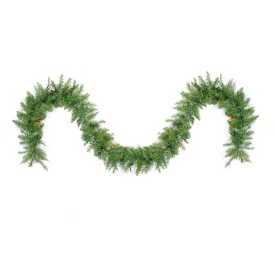 Guirlande de Noël artificielle 9 pi x 10 po