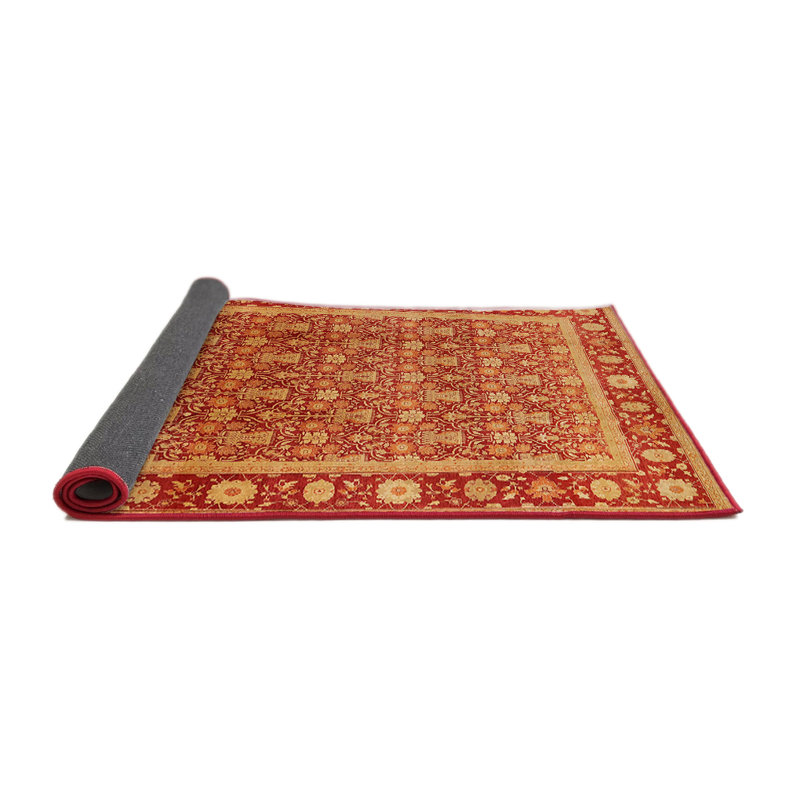 Tapis oriental rouge / beige Odistanus, Rond 4 pi