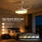 42In Retractable Ceiling Fan with Light and Remote/APP Control,Multiple Dynamic Modes RGB-LED light,6 Speed Reversible Modern Invisible Flush Mount Ceiling Fans with Lights for bedroom White-633291962