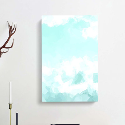 Clouded In Abstract - Wrapped Canvas Print