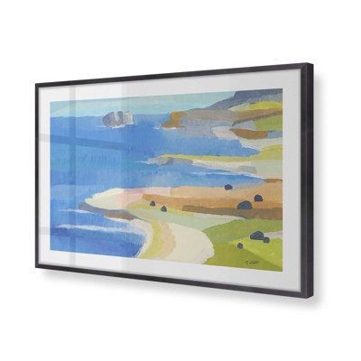 «Irish Coastal Whimsy», impression sur papier par Jan Weiss