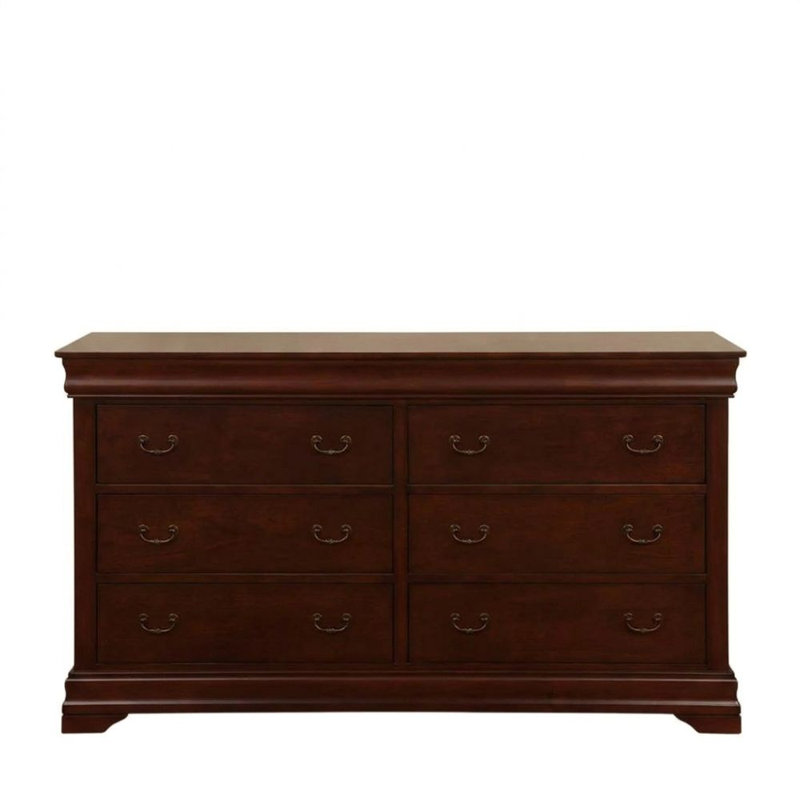 6 tiroirs Larimar Commode cerise