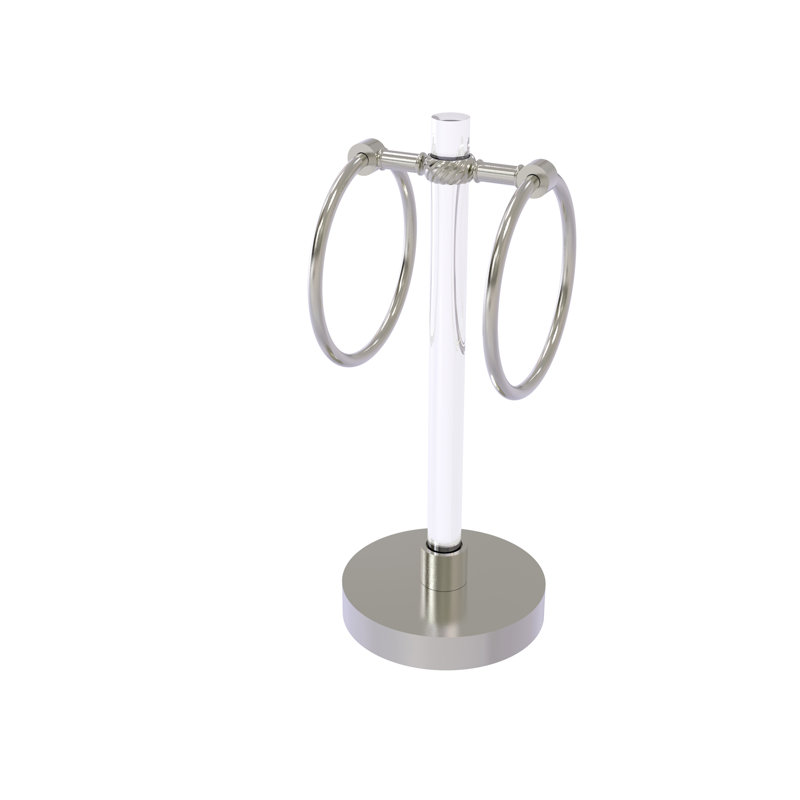 Porte-serviettes de comptoir Margolis, Nickel satiné