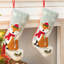 Chaussette de Noël avec crochet renard