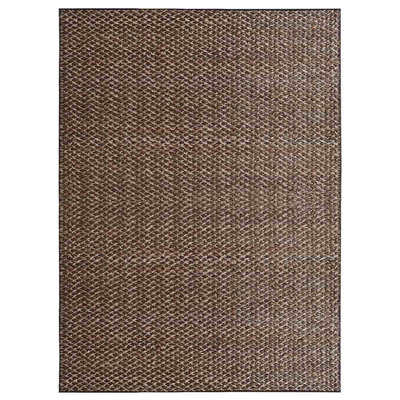 Manns Hand Woven Jute Eco-Friendly Solid Area Rugs - Rectangle, Light Brown Color, Contemporary Modern Design, Low Pile, Natural Fiber, Outdoor Indoor Handmade Area Rugs for Living Room, Bed Room