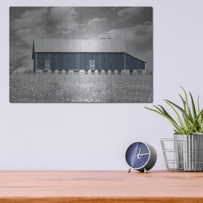 " Black & White Barn " by Lori Deiter