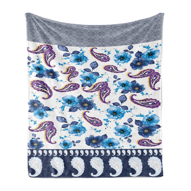 Hand Woven Throw Blanket, 50" x 60"
