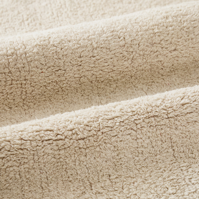 Tapis de bain réversible 100% coton, Naturel, 34 po x 21 po