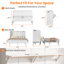 Bureau-lit intelligent 2 en 1 – Lit gigogne avec ports USB et tablette rabattable-455532844
