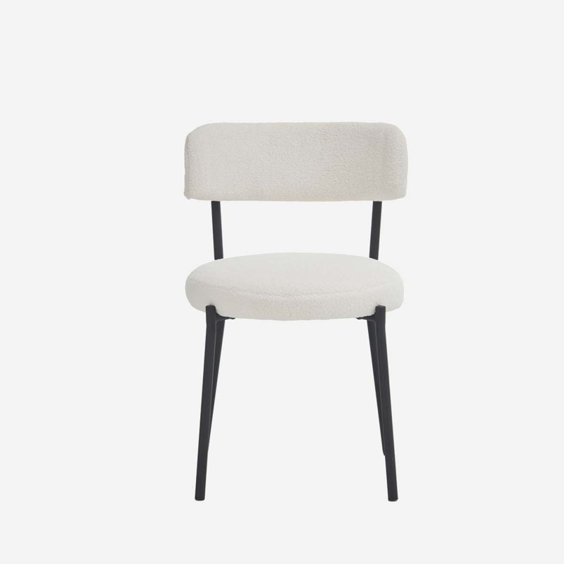 Tabouret court 19,69 po Godeus, Beige, Noir