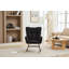 Chaise berçante rembourrée Modern-990239968