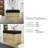 Idelisa 36'' Single Bathroom Vanity with Solid Surface Top