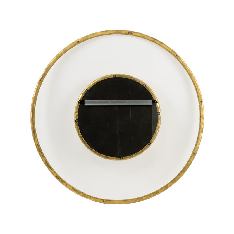 Round Metal; Resin Mirror