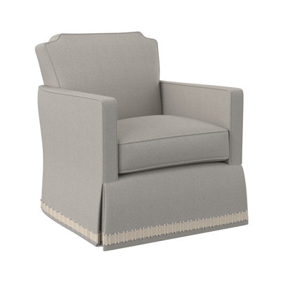 Fauteuil pivotant à jupe Elise