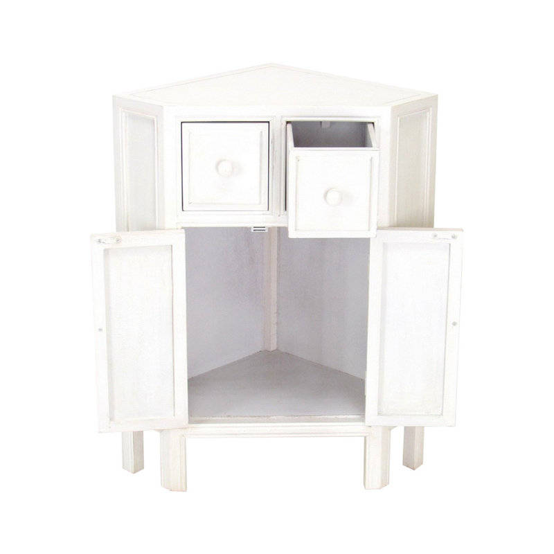 Carise Solid Wood Accent Cabinet