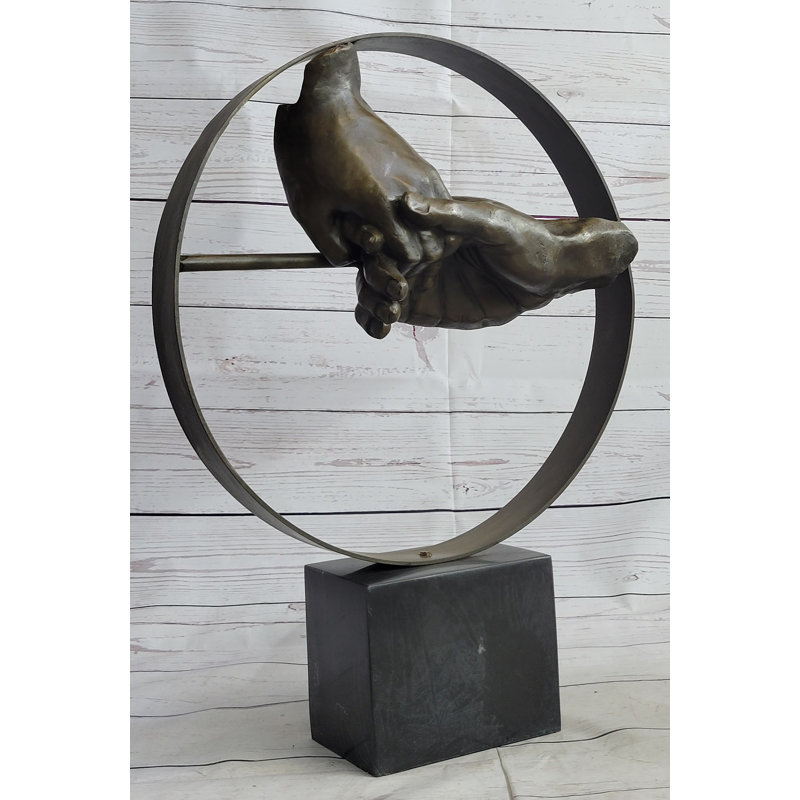 Figurine abstraite art déco