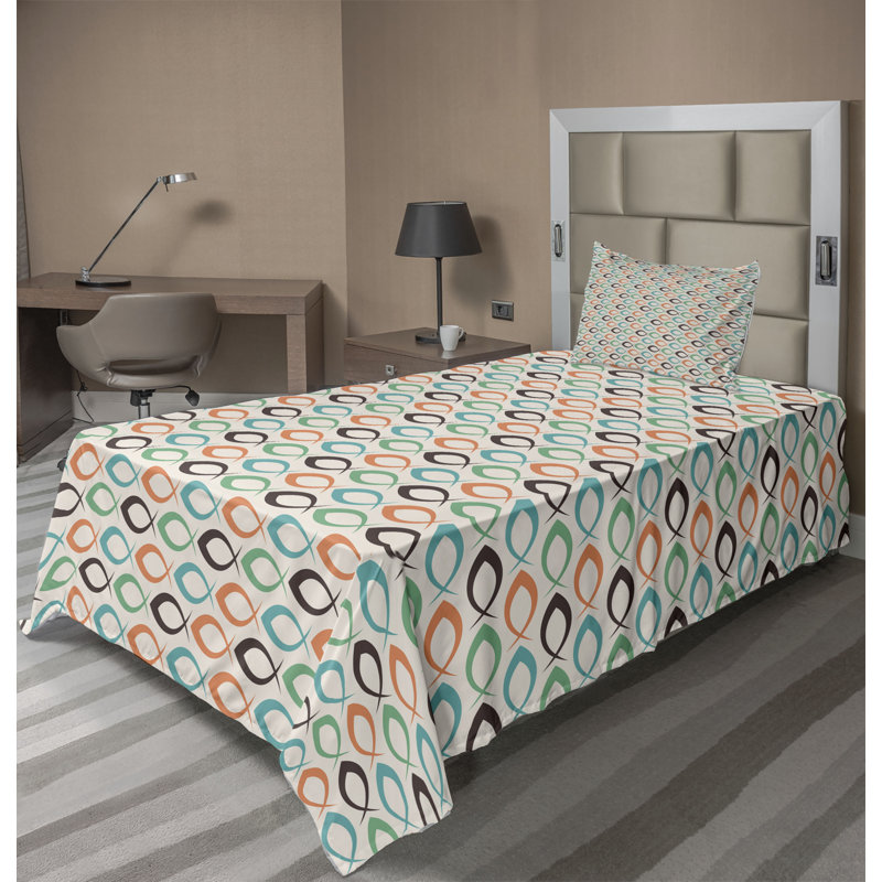 Microfiber Sheet Set, Twin Sheet Set with Fitted Sheet and 1 Pillowcase