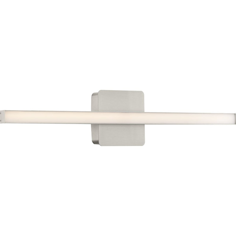 Dimmable LED Vanity Light, Brushed Nickel