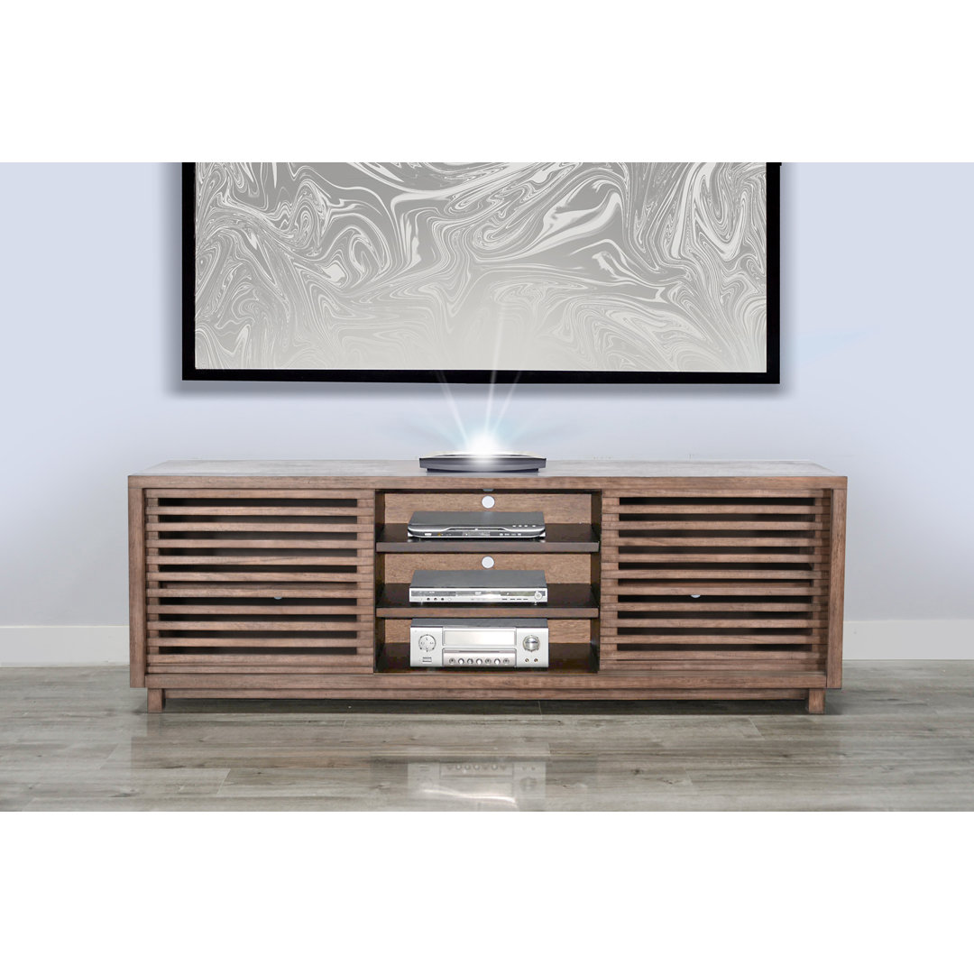 Hardan Unfinished TV Stand for TVs up to 88" Loon Peak®