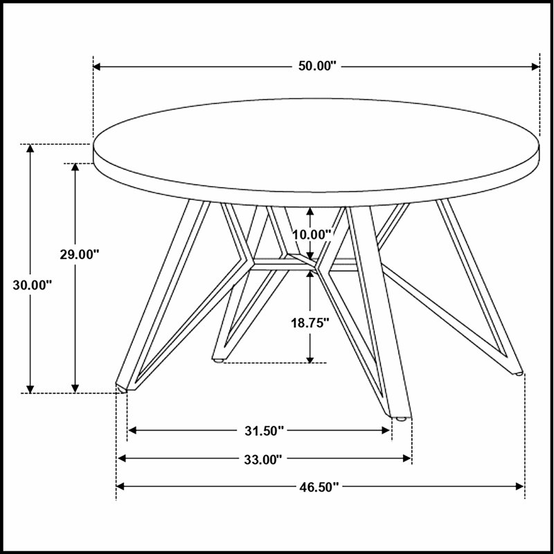Table de salle à manger Royceton Industrial