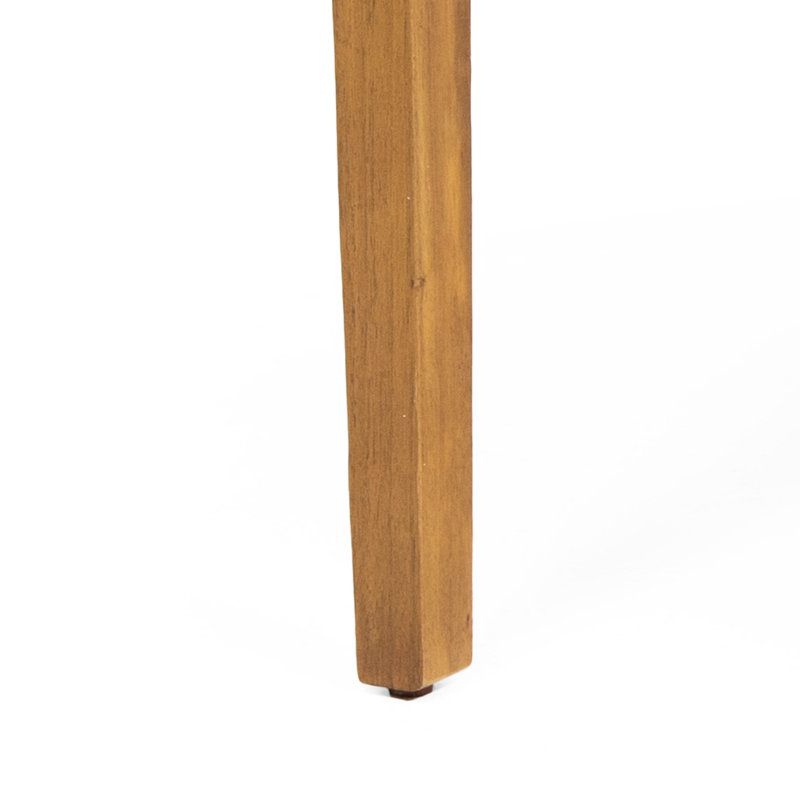 Paire de chaises de salle à manger en bois pour la piscine. , To Water Damage, 22,75 pouces de large. Charme rustique, profond