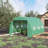 Outsunny 10' X 10' X 6.5' Walk-In Tunnel Hoop Greenhouse
