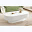 Table basse ovale élégante de 43,3 po-129190124