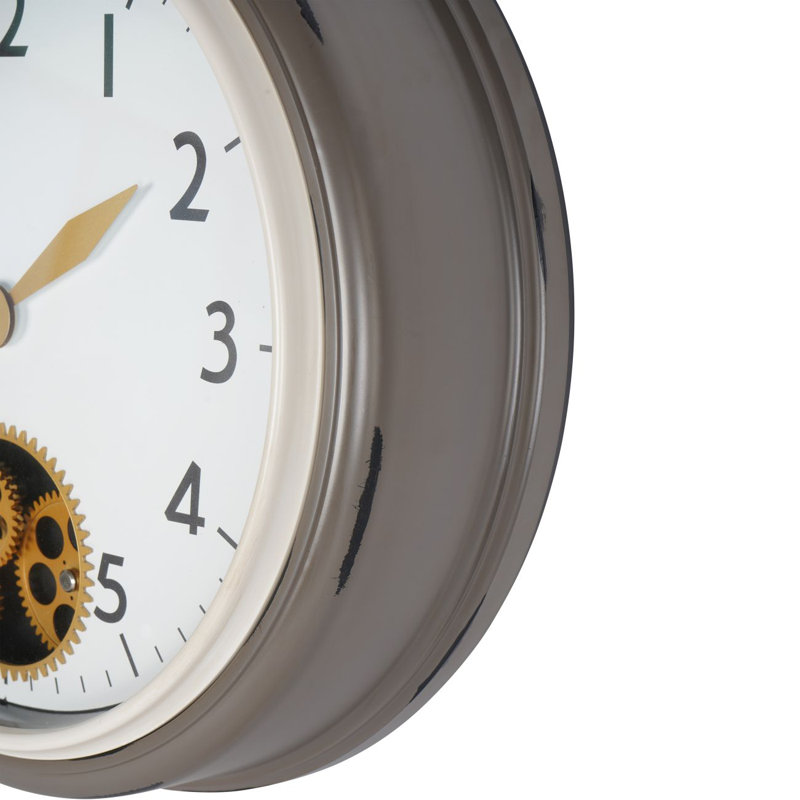 Bovee Iron Wall Clock