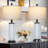 26” Modern Glass Touch Control Table Lamps with Dual USB Ports-1772410503-1768254523