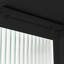 Armoire murale moderne à deux portes avec tablette ouverte-105275595