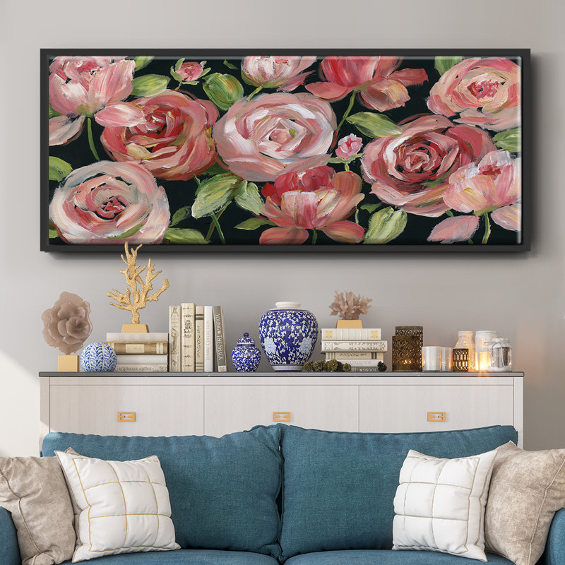 Red Velvet- Framed Canvas