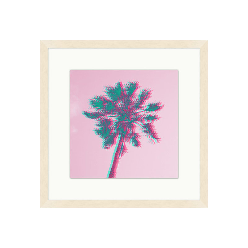 Color Pop Palms 1 Print by Mat Sanders