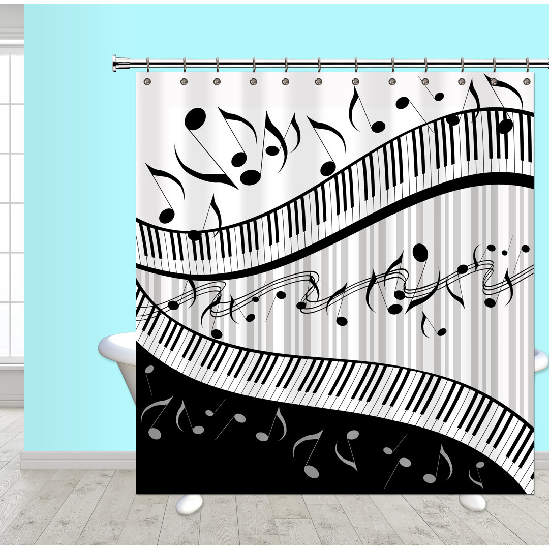 Curley Shower Curtain Zoomie Kids