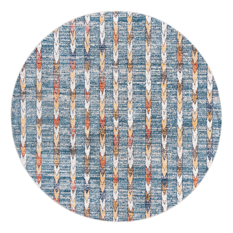 Eells Indoor Rug, Round 7'