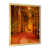 Impression dorée sur toile encadrée