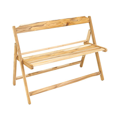 Solid Wood Teak Outdoor Bench