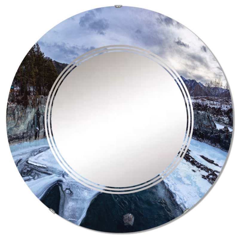 Miroir de salle de bain sans cadre, 32 po x 32 po