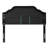 Queen & Full Sized Headboard - Black Velvet Upholstery With Button Diamond Stitch And Charming Nailhead Details, Assembly Required Contemporary Stylish Needed-1966826992-1966826997