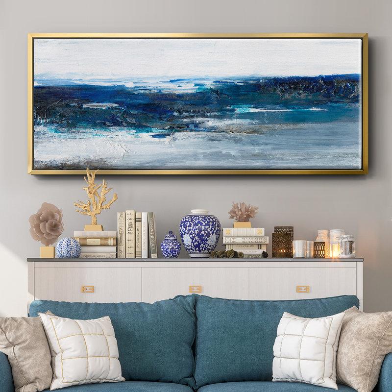 Mysterious Sea II- Framed Canvas
