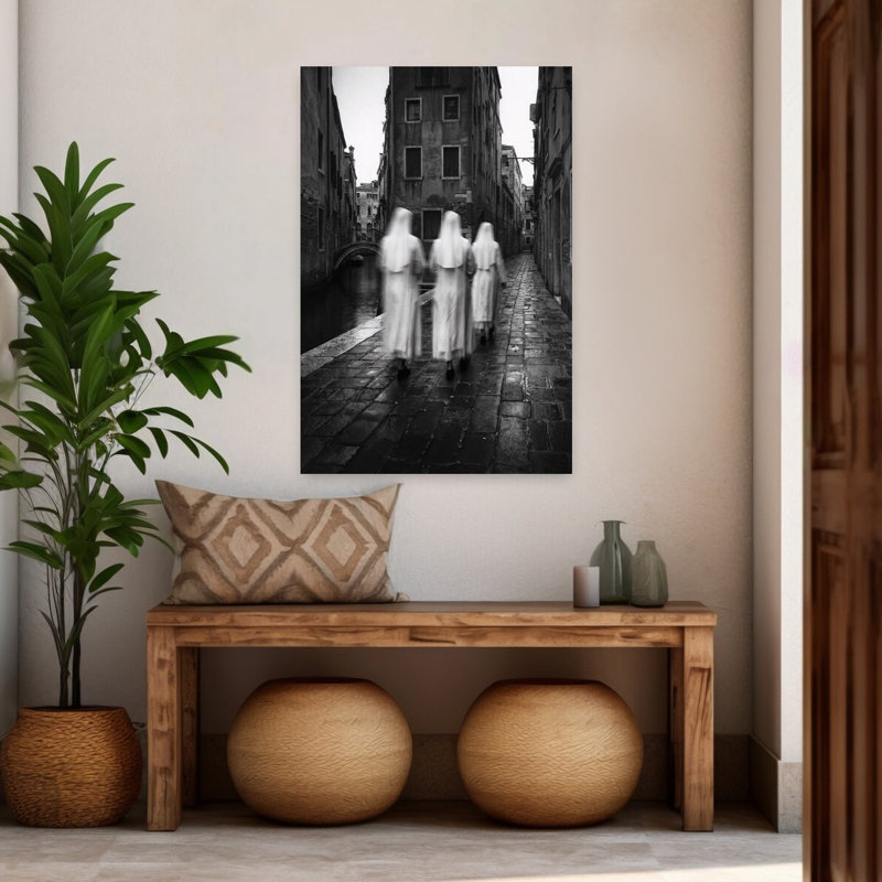 Art mural contemporain Venerig IV, H 48 po x l 32 po