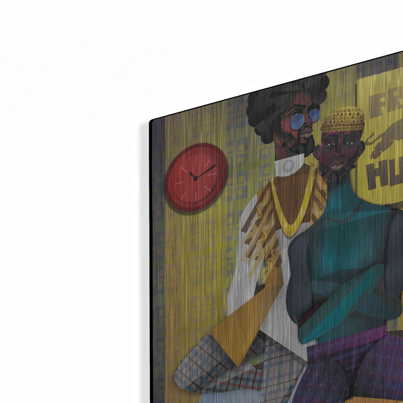 «Right On» par Jaleel Campbell, H 24 po x l 16 po