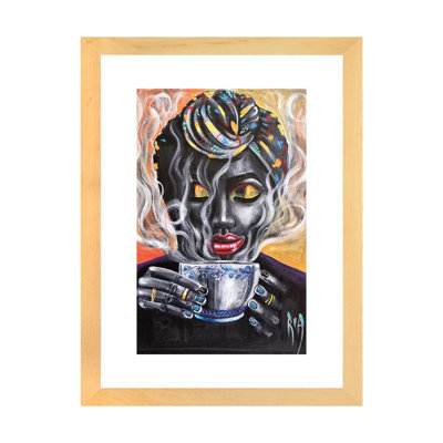 Fresh Brewed by Artist Ria - Painting Print