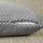 Bree Grey Knit Hidden Zipper Oblong 12x20" Pillow Sham-1581187236
