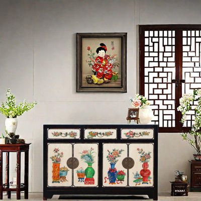 Armoire de véranda de salon rétro