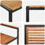 4 - Person Patio Dining Set with Rectangular Table-1035292367