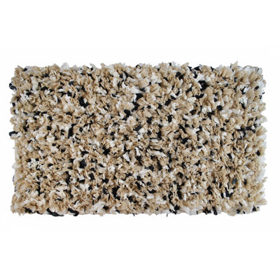 Cotton Blend Non-Slip Bath Rug