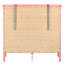 Charmante commode rose