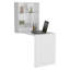 Table pliante avec quatre tablettes, table flottante, table rétractable, bureau flottant, table à repasser
