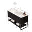 Meuble-lavabo moderne (doit inclure le meuble-lavabo et le lavabo) avec rangement
